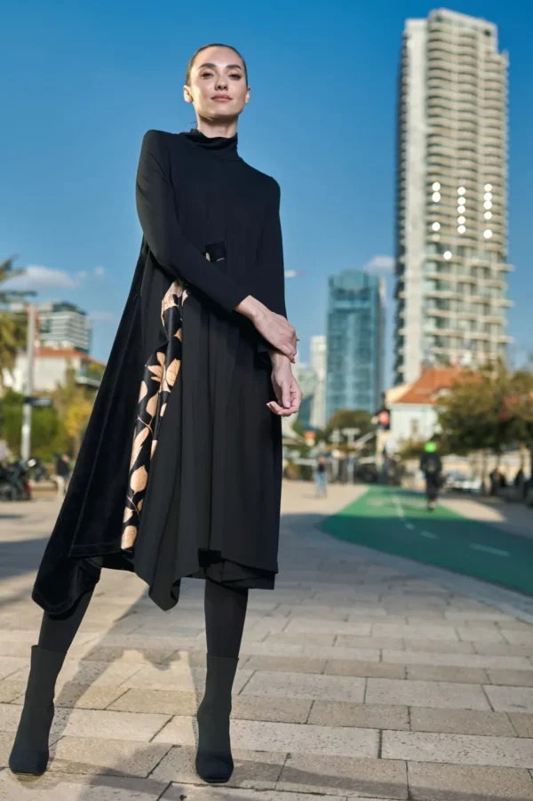 Alembika. A-Line Swing Dress.