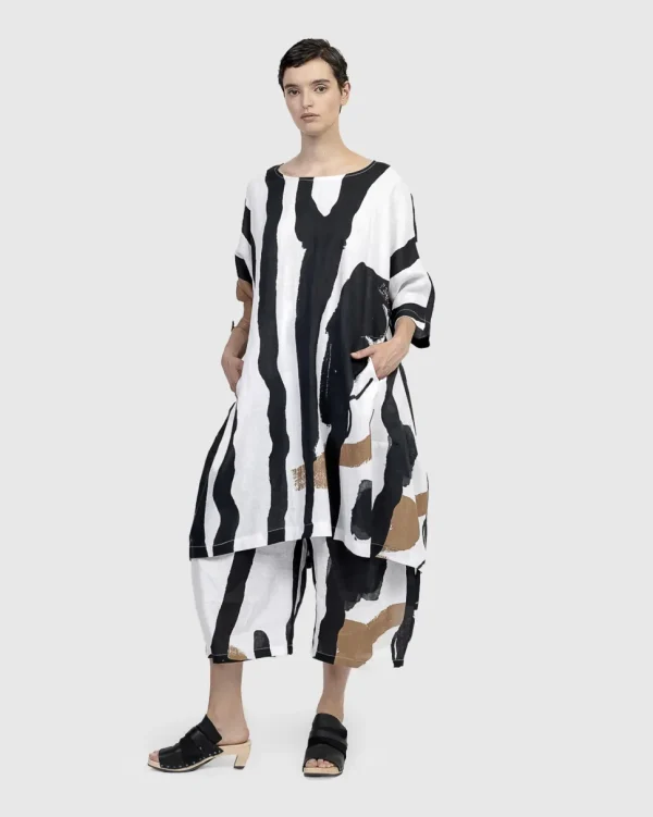 Alembika. Caftan Tunic Dress.