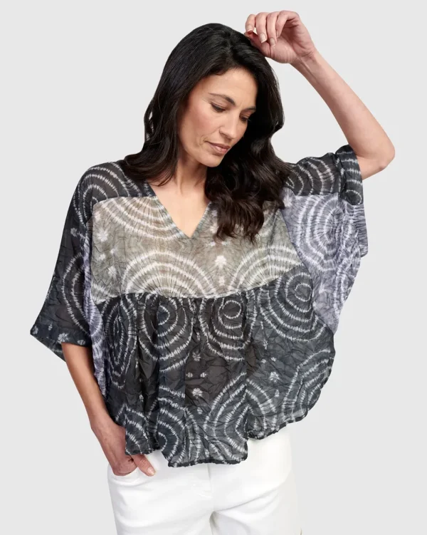 Alembika. Fossil Butterfly Blouse.