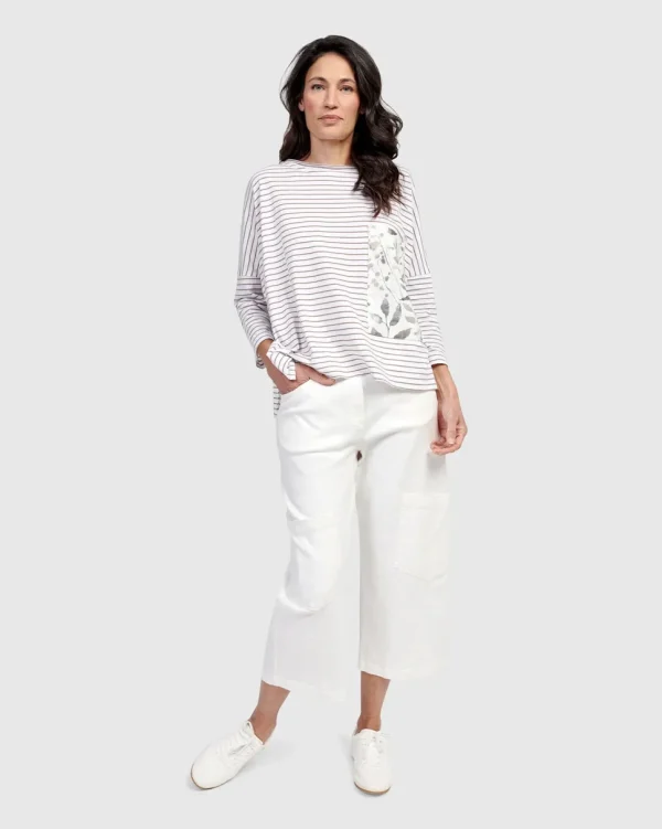 Alembika. Sailboat Boxy Tee.