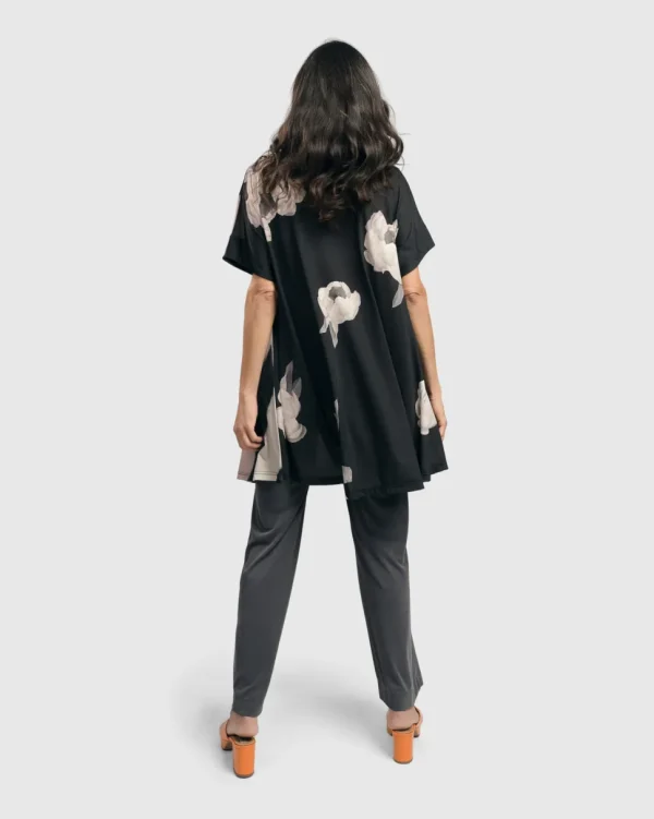 Alembika. Straight Legged Ribbed Cupro Pant.