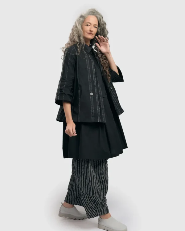 Alembika. Urban Kate Topstitched Jacket.