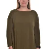 Bryn Walker. Long Sleeve Bex Shirt In French Terry.