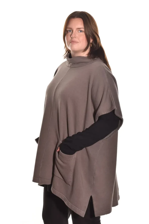 Bryn Walker. Pip Poncho In Bamboo Fleece.