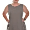 Bryn Walker. Pira Tank In Cotton Gauze.