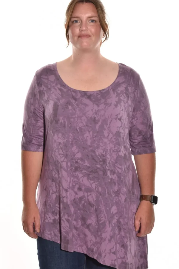 Bryn Walker. Short Sleeve Una Tunic In Bamboo Cotton.
