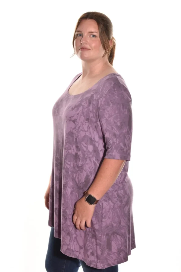Bryn Walker. Short Sleeve Una Tunic In Bamboo Cotton.