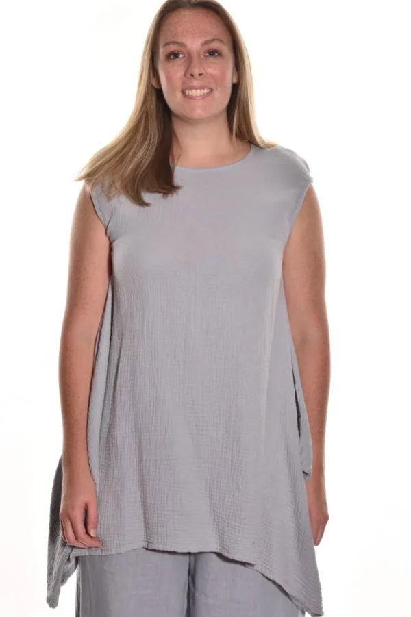 Bryn Walker. Zia Tunic In Cotton Gauze.