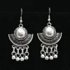 Chanour. Pewter Earrings. #5011.