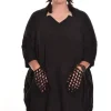 Cheyenne. Notch Neck Tunic. In Linen.