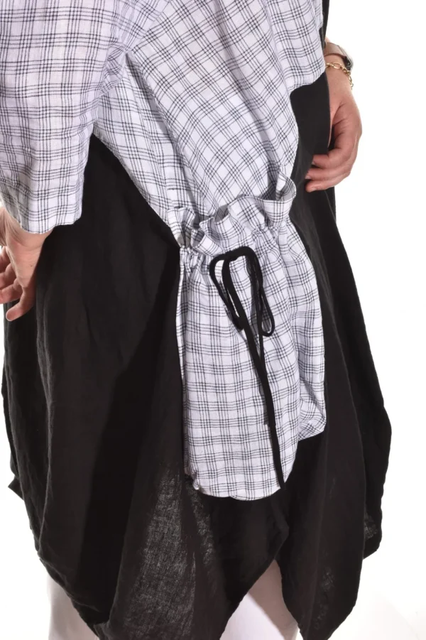 Cheyenne. Tie Pouch Pocket Dress.
