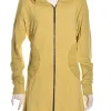 Color Me Cotton. Zip Front Long Hoodie.