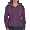 Color Me Cotton. Zip Front Short Hoodie.