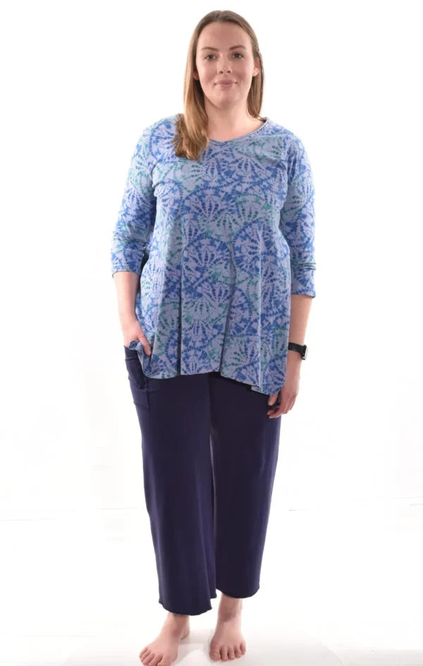 Cotton Lani. Comfort Crop Pant.