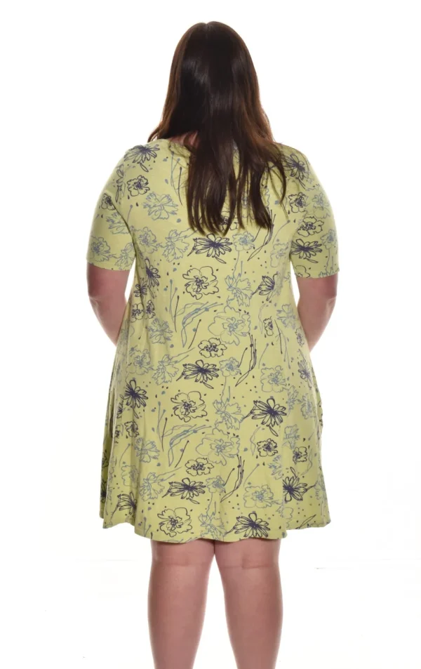 Cotton Lani. Floral Dress.
