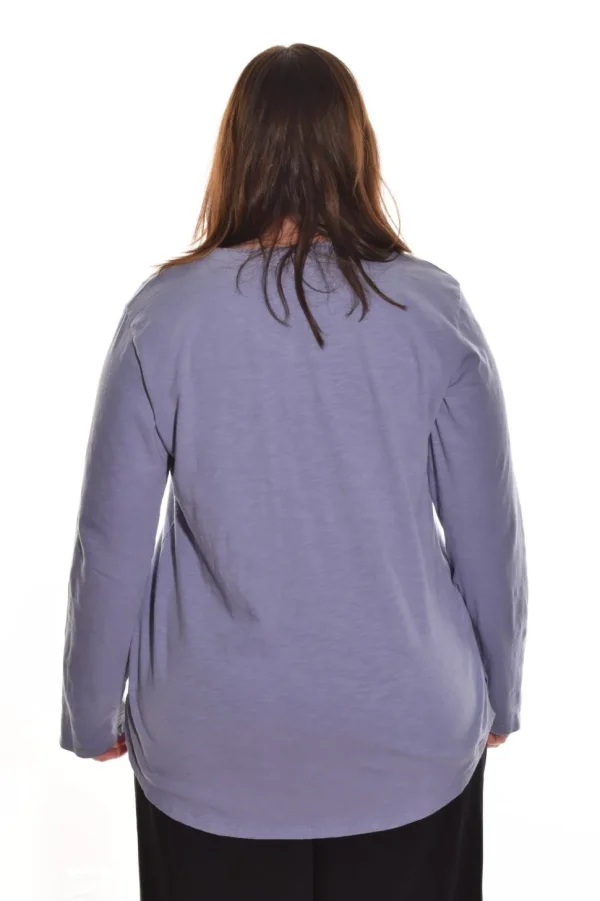 Cotton Lani. Hi-Low Tee.