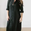 CP Shades. Linen Maxi Dress.