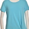 Escape. By Habitat Clothes. Rayon Solid Twist Tie Tee.