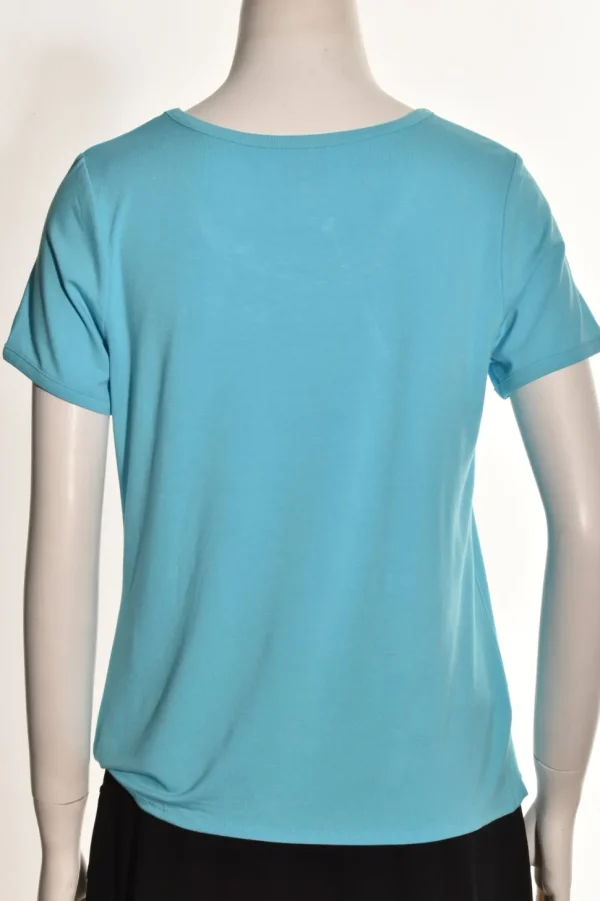 Escape. By Habitat Clothes. Rayon Solid Twist Tie Tee.