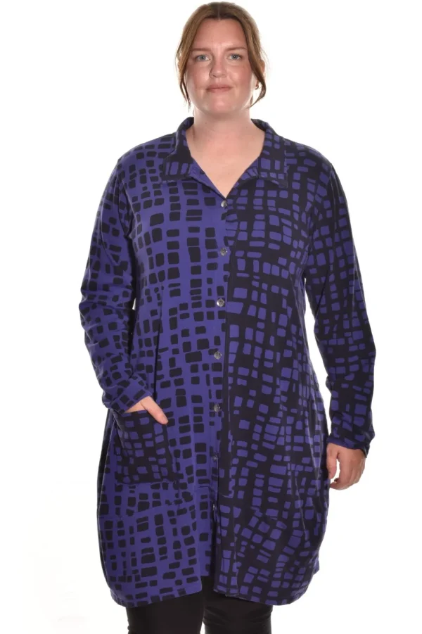 Fenini. Long Shirt Dress.