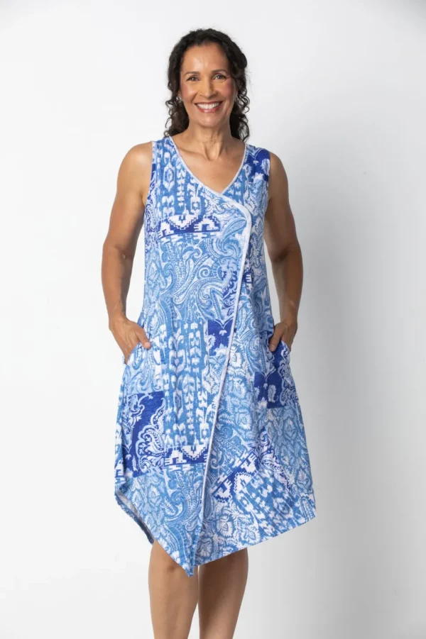 Habitat. Asymmetrical Tank Dress.