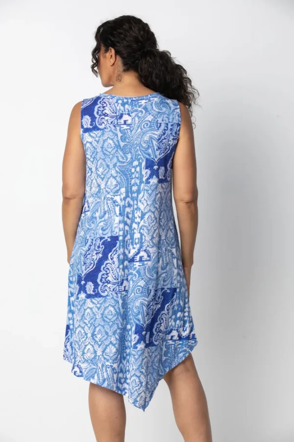 Habitat. Asymmetrical Tank Dress.