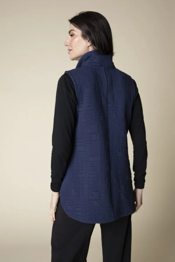 Habitat. Box Quilt Pocket Vest.