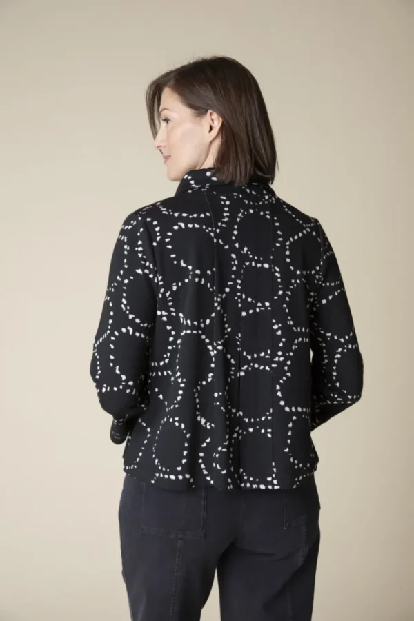 Habitat. Circle Knit Jacquard Retro Jacket.
