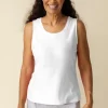Habitat. Layering Tank In Cozy Cotton Rib. #16417.