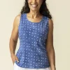 Habitat. Layering Tank In Cozy Rib Cotton. #16117.