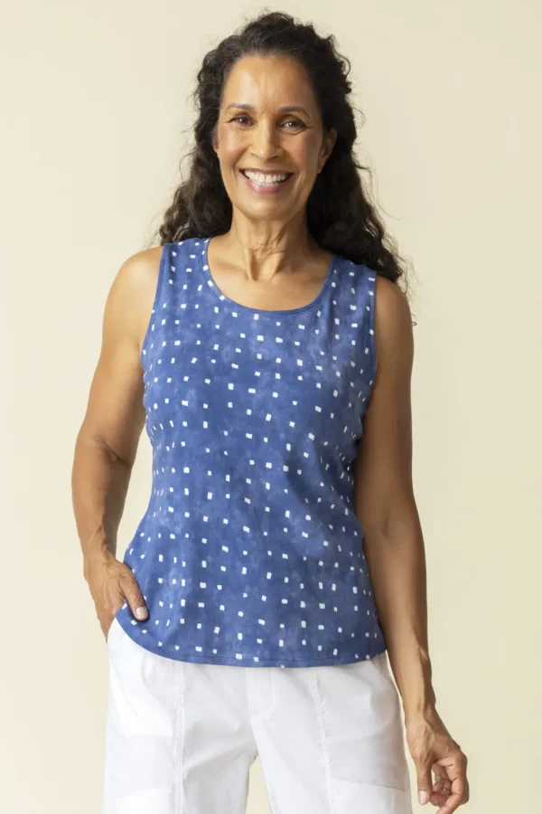 Habitat. Layering Tank In Cozy Rib Cotton. #16117.