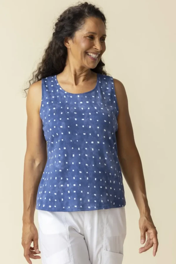 Habitat. Layering Tank In Cozy Rib Cotton. #16117.