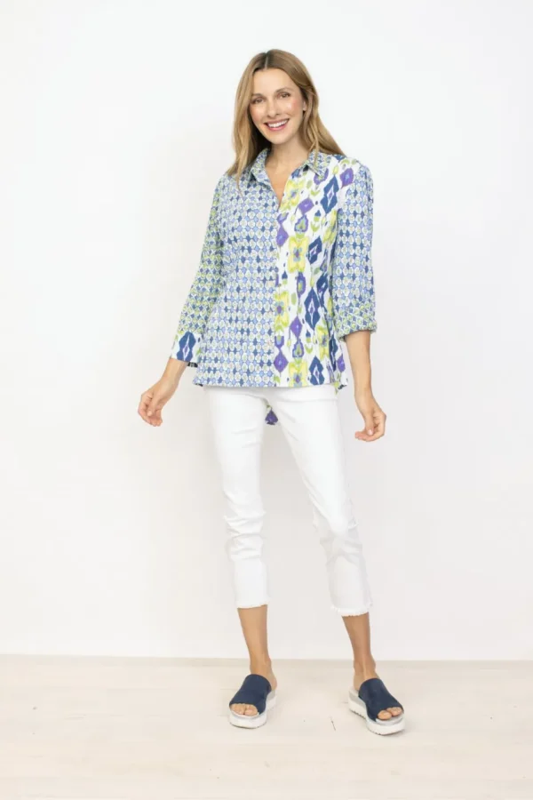 Habitat. Mixed Retro Shaped Shirt.