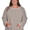 Habitat. Pave The Way Mix Stitch Pullover.