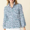Habitat. Perfect Travel Shaped Hem Shirt. #15924.