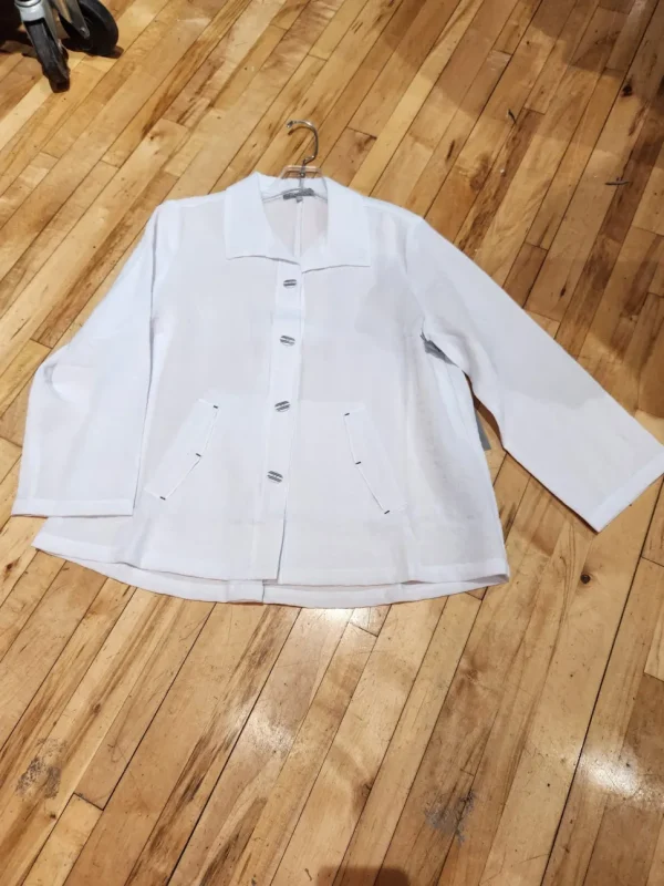 Habitat. Pleat Back Jacket In Express Travel. #30649.
