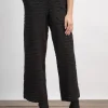 Habitat. Pucker Weave Solid Ankle Pant.