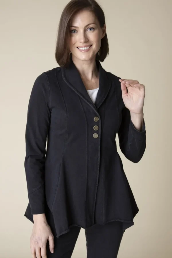 Habitat. Stonewash Cotton Span Swing Back Jacket.