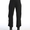 Jess & Jane. Mineral Washed Pant With Fat Rib Contrast.