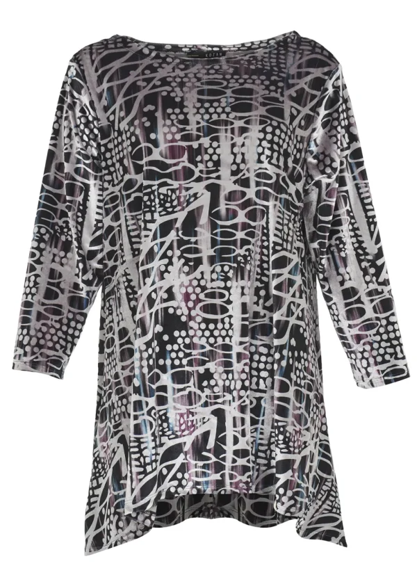 Kozan. Dima Tunic In Velvet.