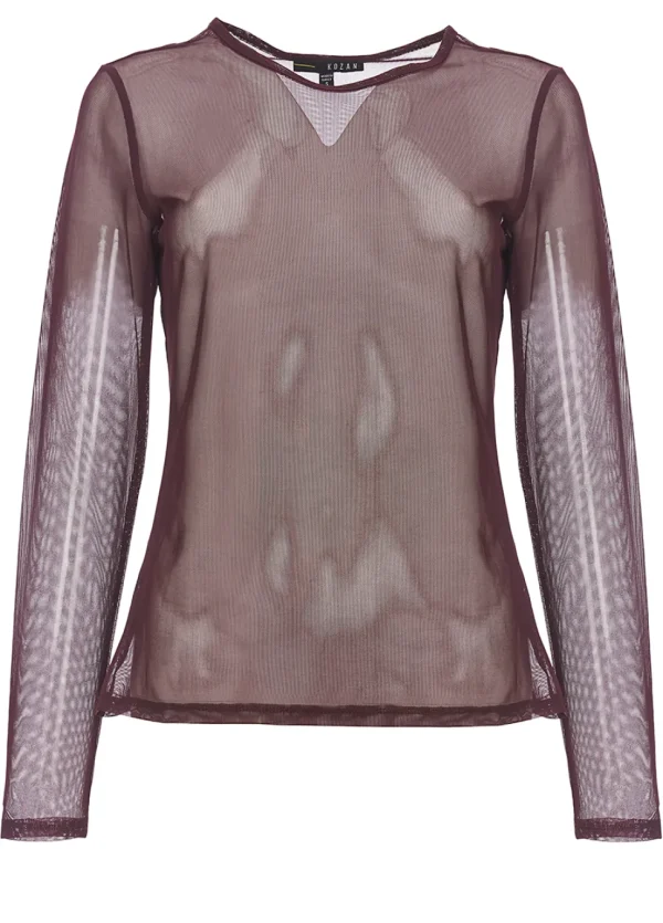 Kozan. Mika Tee In Wine Mesh.