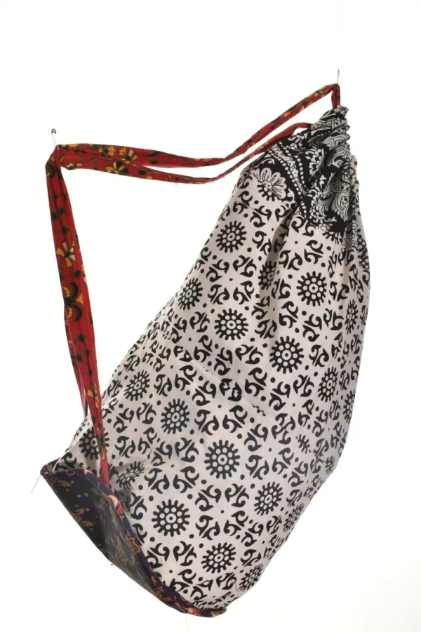 Lea. Indian Handblock Print Backpack.