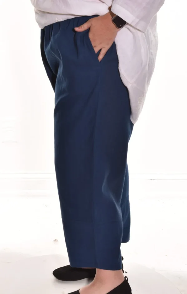 Lea. Lantern Pant In Cotton Slub.