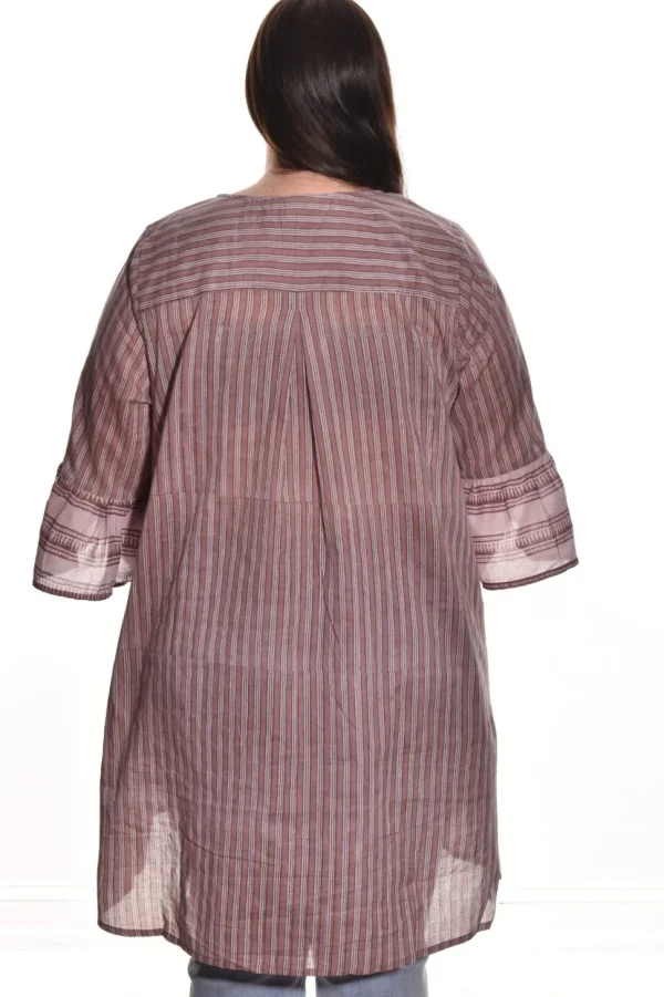 Lea. Ruffle Sleeve Tunic.