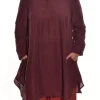 Lea. Shirt Dress In Medium Weight Linen.