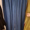 Lea. Wide Leg Pant In Cotton Slub.
