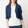 Liv By Habitat. Crinkle Cardy In Crepe De Chine. *( In White )*