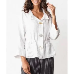 Liv By Habitat. Montauk Jacket In Linen.