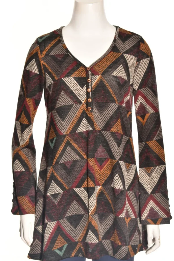 Pure Essence. Button Tunic.