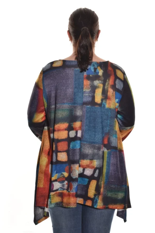 Pure Essence. Multi Color Swing Top